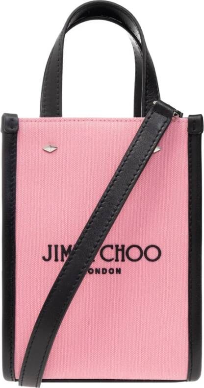 Jimmy Choo N S Mini shopper tas Roze Dames
