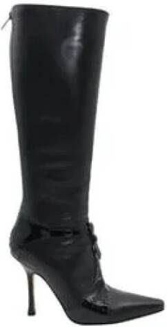Jimmy Choo Pre-owned Laarzen Zwart Dames