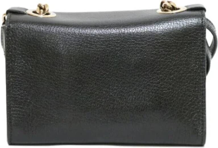 Jimmy Choo Pre-owned Leather shoulder-bags Zwart Dames
