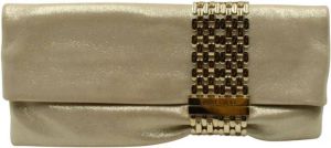 Jimmy Choo Pre-owned Pre-owned Clutches Beige Dames