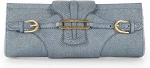 Jimmy Choo Pre-owned Pre-owned Clutches Blauw Dames
