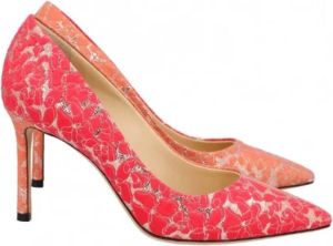 Jimmy Choo Pre-owned Pre-owned Fabric heels Roze Dames