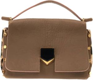 Jimmy Choo Pre-owned Pre-owned Leather handbags Beige Dames