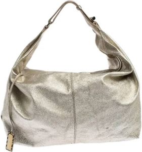Jimmy Choo Pre-owned Pre-owned Leather handbags Geel Dames