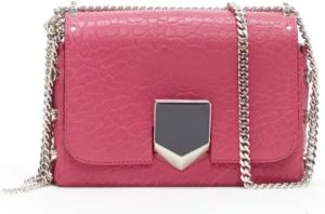Jimmy Choo Pre-owned Pre-owned Leather handbags Roze Dames