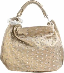Jimmy Choo Pre-owned Pre-owned Leather shoulder-bags Beige Dames