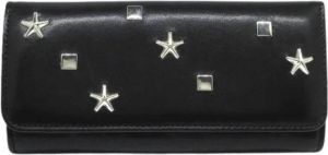 Jimmy Choo Pre-owned Pre-owned Leather wallets Zwart Dames