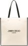 Jimmy Choo Witte Leren Tote Tas White Dames - Thumbnail 1