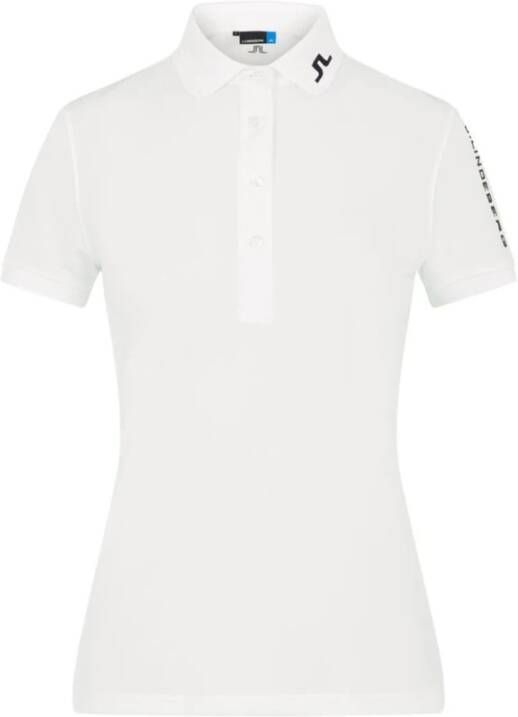 J.LINDEBERG Tour Tech Golf Polo White Dames