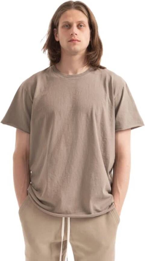 John Elliott Men T-shirt Anti-exo A120M14921A Grijs Heren