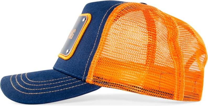 John Hatter Ademende Mesh Baseballpet Blauw Unisex