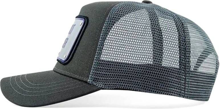 John Hatter Ademende Mesh Baseballpet Grijs Unisex