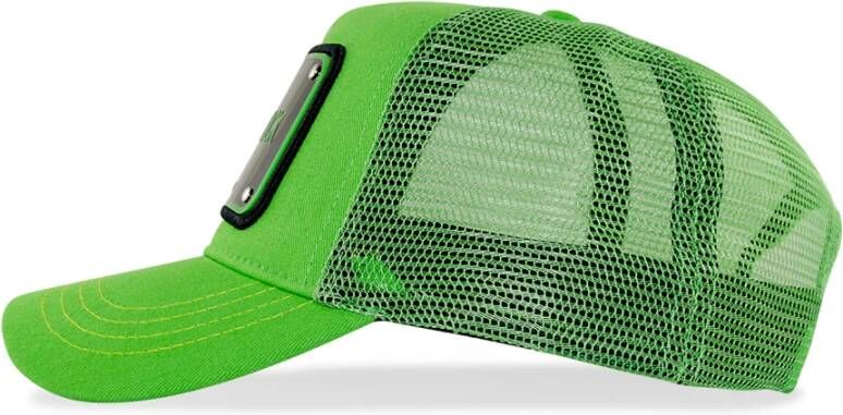 John Hatter Ademende Mesh Baseballpet Groen Unisex