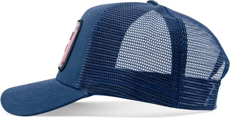John Hatter Ademende Mesh Baseballpet met Scarface Quote Blauw Unisex
