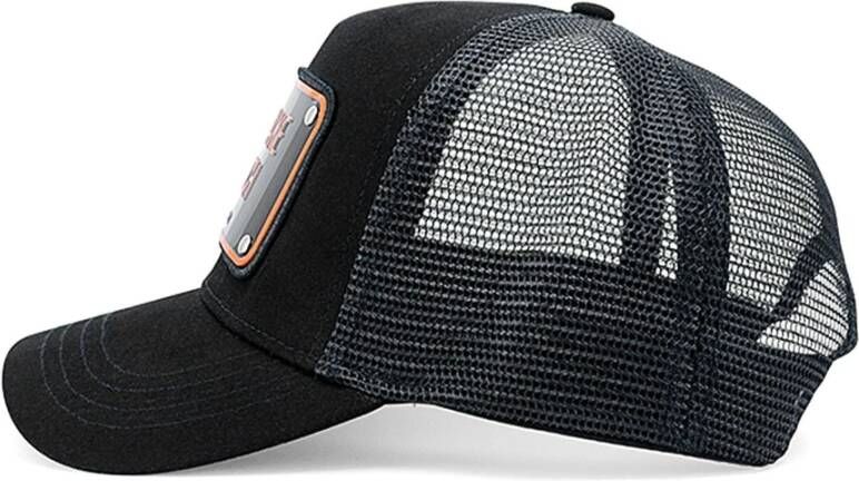 John Hatter Ademende Mesh Baseballpet Zwart Heren