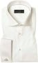 John Miller Wit Slim Fit Business Overhemd Beige Heren - Thumbnail 1