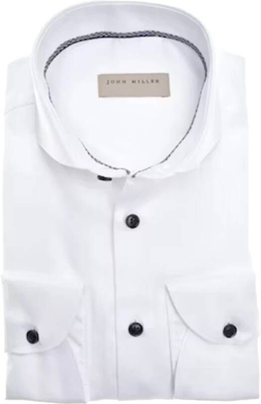 John Miller Wit Overhemd op Maat 5140874-910-650 White Heren