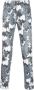 John Richmond Bedrukte Tie Dye Rechte Jeans Blauw Heren - Thumbnail 3