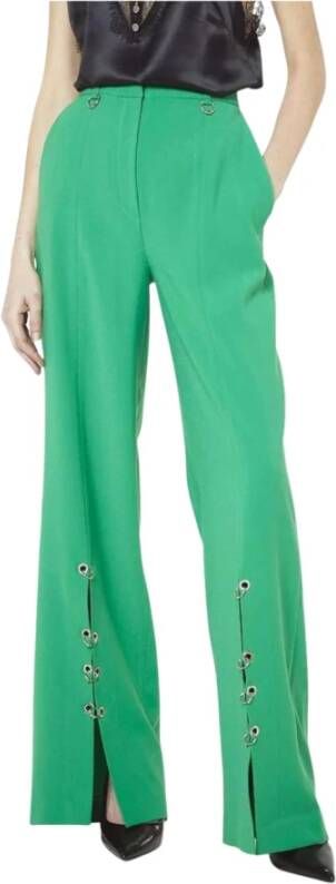 John Richmond Brede broek Groen Dames