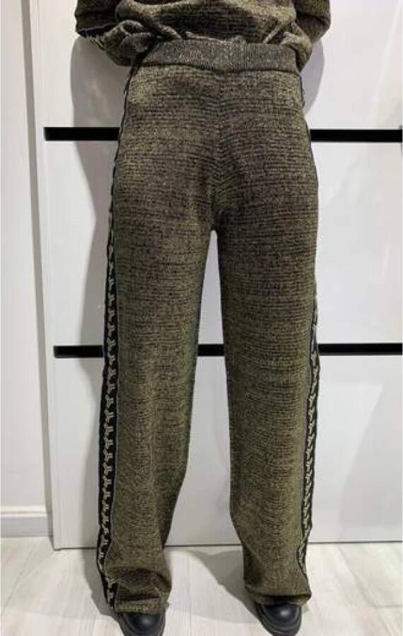 John Richmond Stijlvolle Uwa21079Pa Chino`s voor vrouwen Green Dames