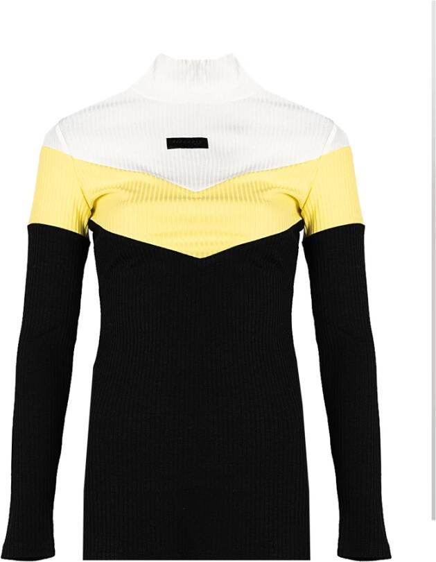 John Richmond Geribbelde Richmond Sporttrui Black Dames - Foto 3