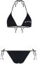 John Richmond Contrast Triangle Bikini Zwart Dames - Thumbnail 1