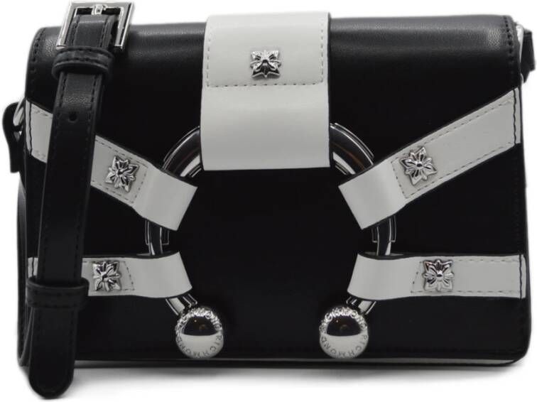 John Richmond Stijlvolle Schoudertas met Metalen Details Multicolor Dames