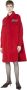 John Richmond Shirt Effect -jas en geborduurd logo Rood Dames - Thumbnail 3