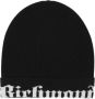 John Richmond Zwarte Beanie voor Stijlvolle Winter Accessoire Black - Thumbnail 1