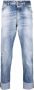 John Richmond Denim Straight Jeans met Opgeslagen Zoom Blue Heren - Thumbnail 1