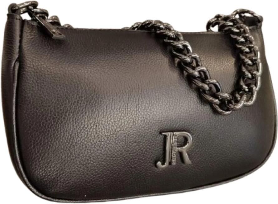 John Richmond Dames Schoudertas Modieuze Stijl Black Dames
