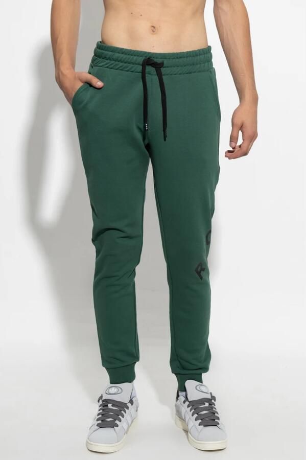 John Richmond Grafische Print Groene Sweatpants Green Heren - Foto 2
