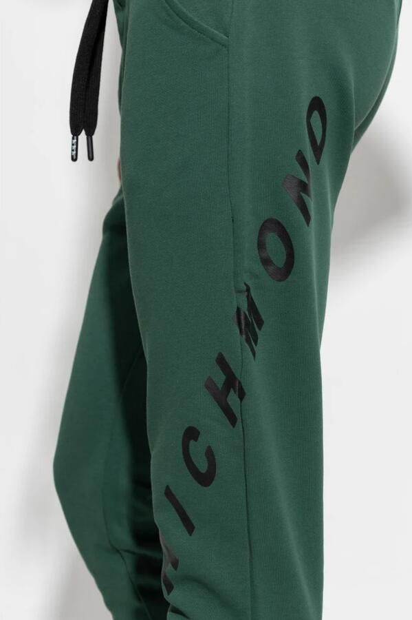 John Richmond Grafische Print Groene Sweatpants Green Heren - Foto 4