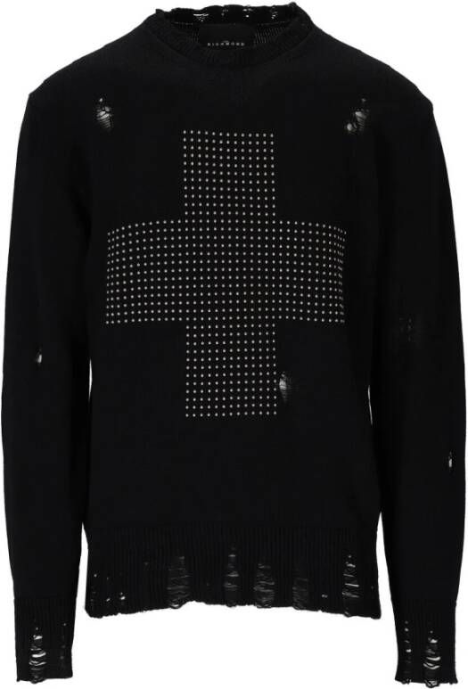 John Richmond Knitwear Zwart Heren