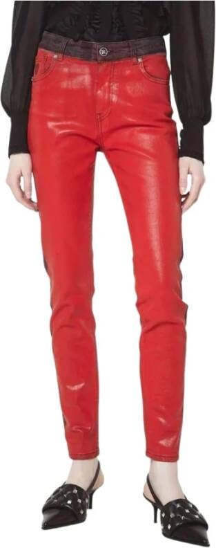 John Richmond Glanzend Effect Richmond Jeans Rwa22220Je RED Dames