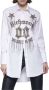 John Richmond Logo Paillet Shirt voor Dames White Dames - Thumbnail 1