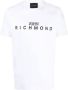 John Richmond Logo T-shirt met korte mouwen White Heren - Thumbnail 1