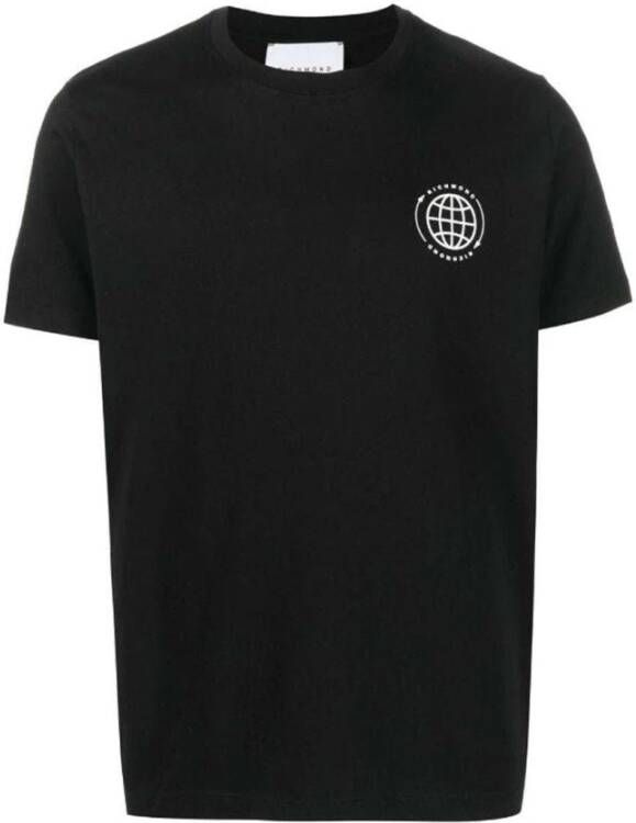 John Richmond Opvallend Logo Heren T-Shirt Zwart Heren