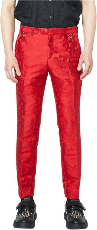 John Richmond Pak broek Rood Heren