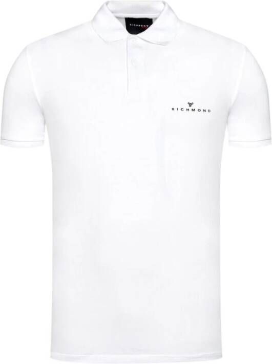 John Richmond Polo ump21092po Wit Heren