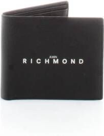 John Richmond Portefeuilles; Kaarthouders Zwart Heren