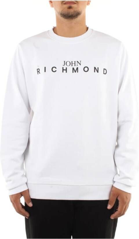 John Richmond Rma21335Fe Sweatshirt White Heren