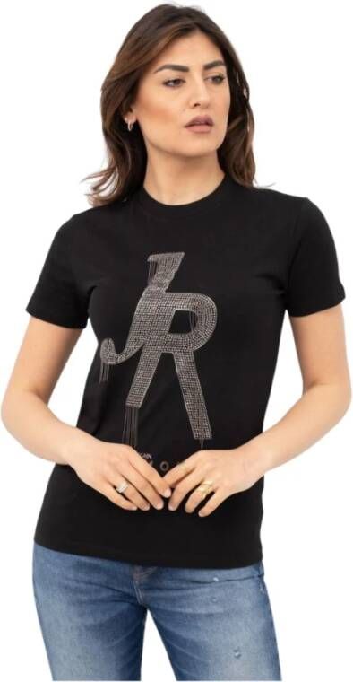 John Richmond Rwp22182Ts Dames T-Shirt Black Dames
