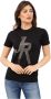 John Richmond Rwp22182Ts Dames T-Shirt Black Dames - Thumbnail 1