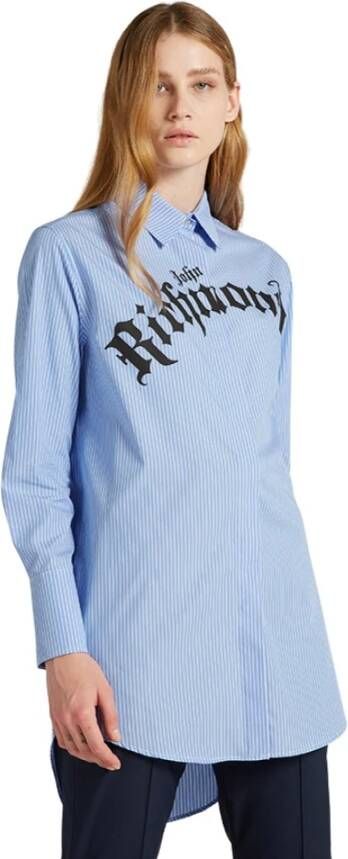John Richmond Shirt rwp22034ca Blauw Dames