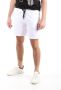 John Richmond Witte Bermuda Shorts 22006 White Heren - Thumbnail 1