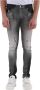 John Richmond Slim Fit Versleten Spijkerbroek Gray Heren - Thumbnail 3