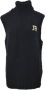 John Richmond Mouwloos gebreide kleding Zwart Dames - Thumbnail 1
