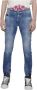 John Richmond Stijlvolle Slim Fit Jeans voor Mannen Blue Heren - Thumbnail 1