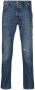 John Richmond Slim-Fit Jeans met Distressed Details Blauw Heren - Thumbnail 1